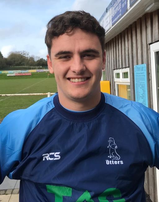  Hedd Nicholas -  man of match for Narberth